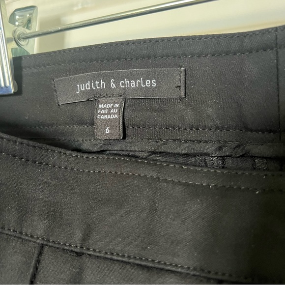 Judith & Charles black dress pants - Picture 1 of 6